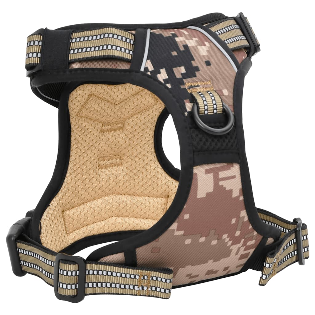 Hundegechirr Mit Leine & Halband Vertellbar Camouflage