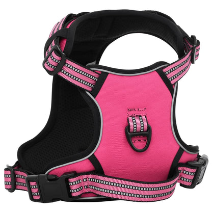 Hundegeschirr Mit Leine & Halsband Verstellbar Rosa S