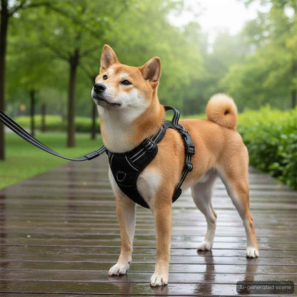 Hundegeschirr Mit Leine & Halsband Verstellbar L