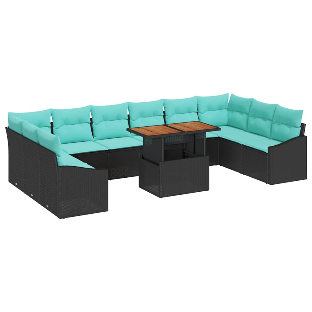 Garten Essgruppe Mit Kissen 11 Pcs Und Teal
