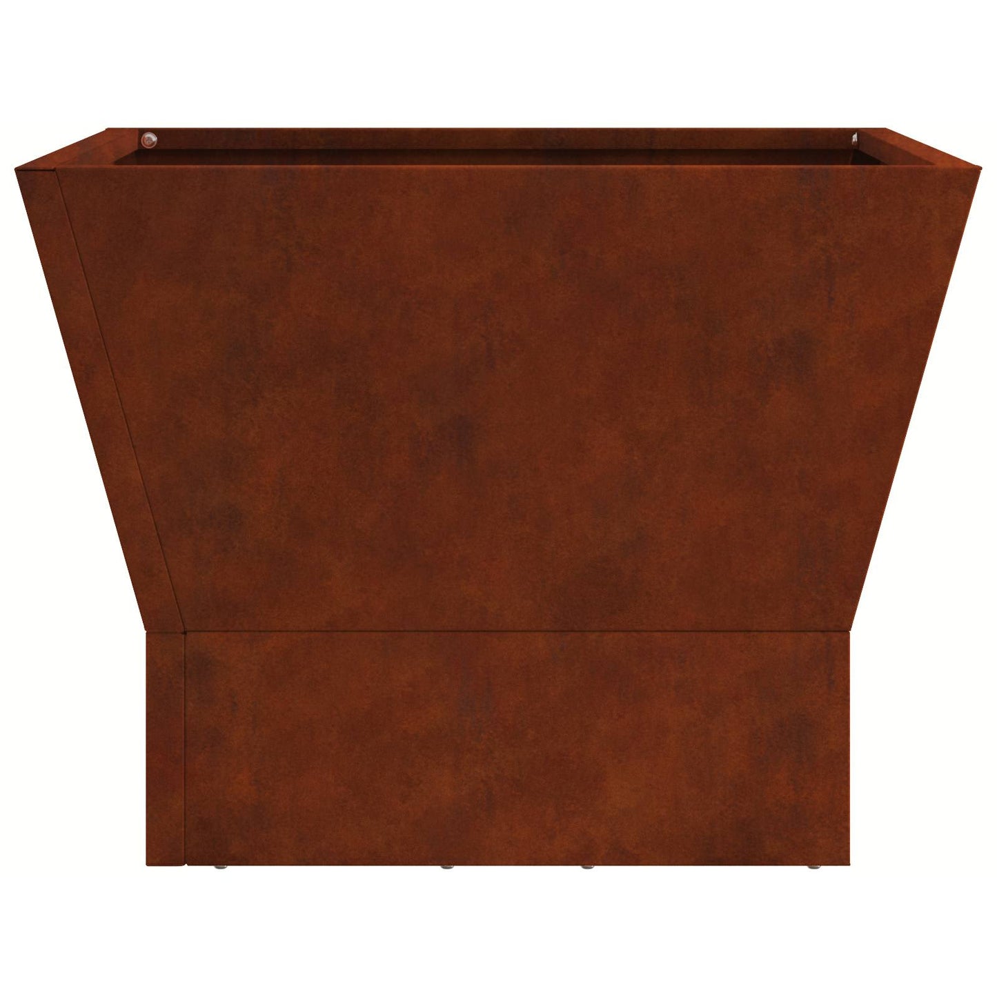 Feuerstelle Braun 40 X 40 X 35 Cm Wetterfeststahl