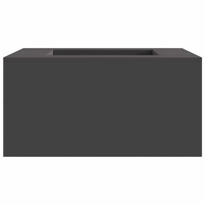 Feuerstelle Schwarz Stahl