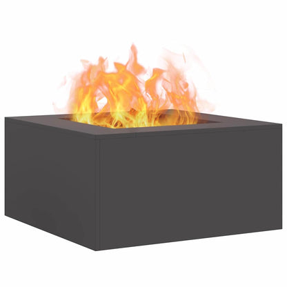 Feuerstelle Schwarz Stahl