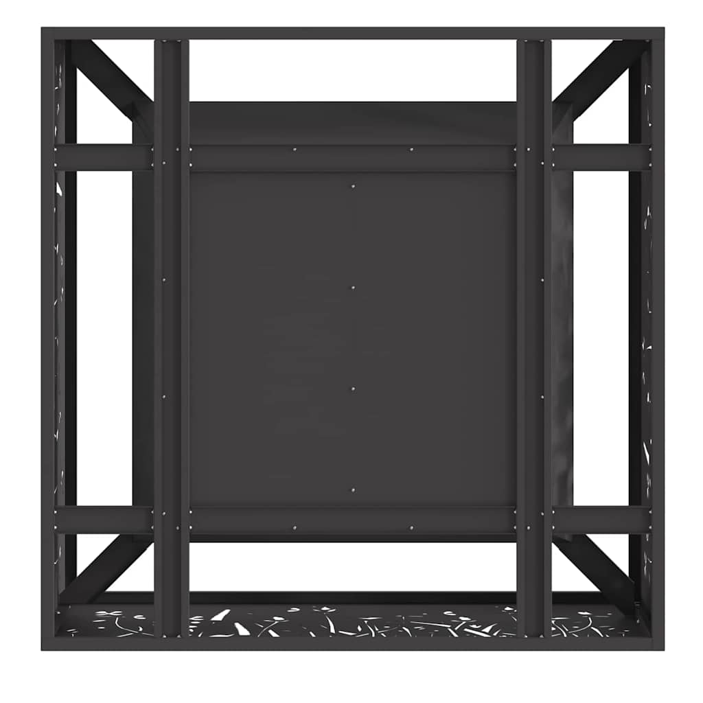Feuerstelle Schwarz Stahl