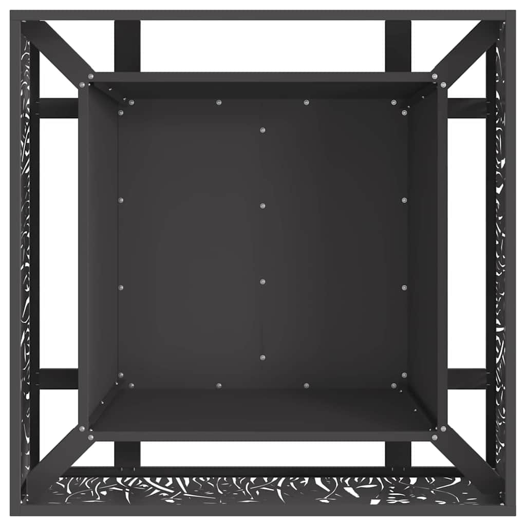 Feuerstelle Schwarz Stahl