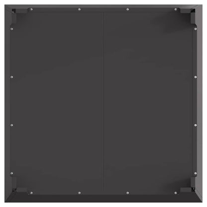 Feuerstelle Schwarz Stahl