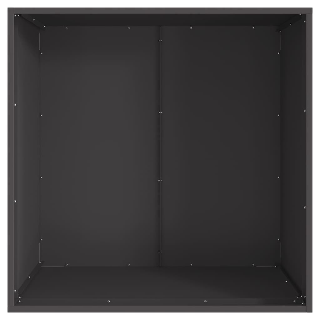 Feuerstelle Schwarz Stahl