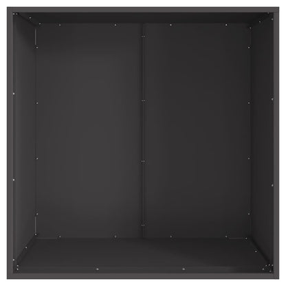 Feuerstelle Schwarz Stahl