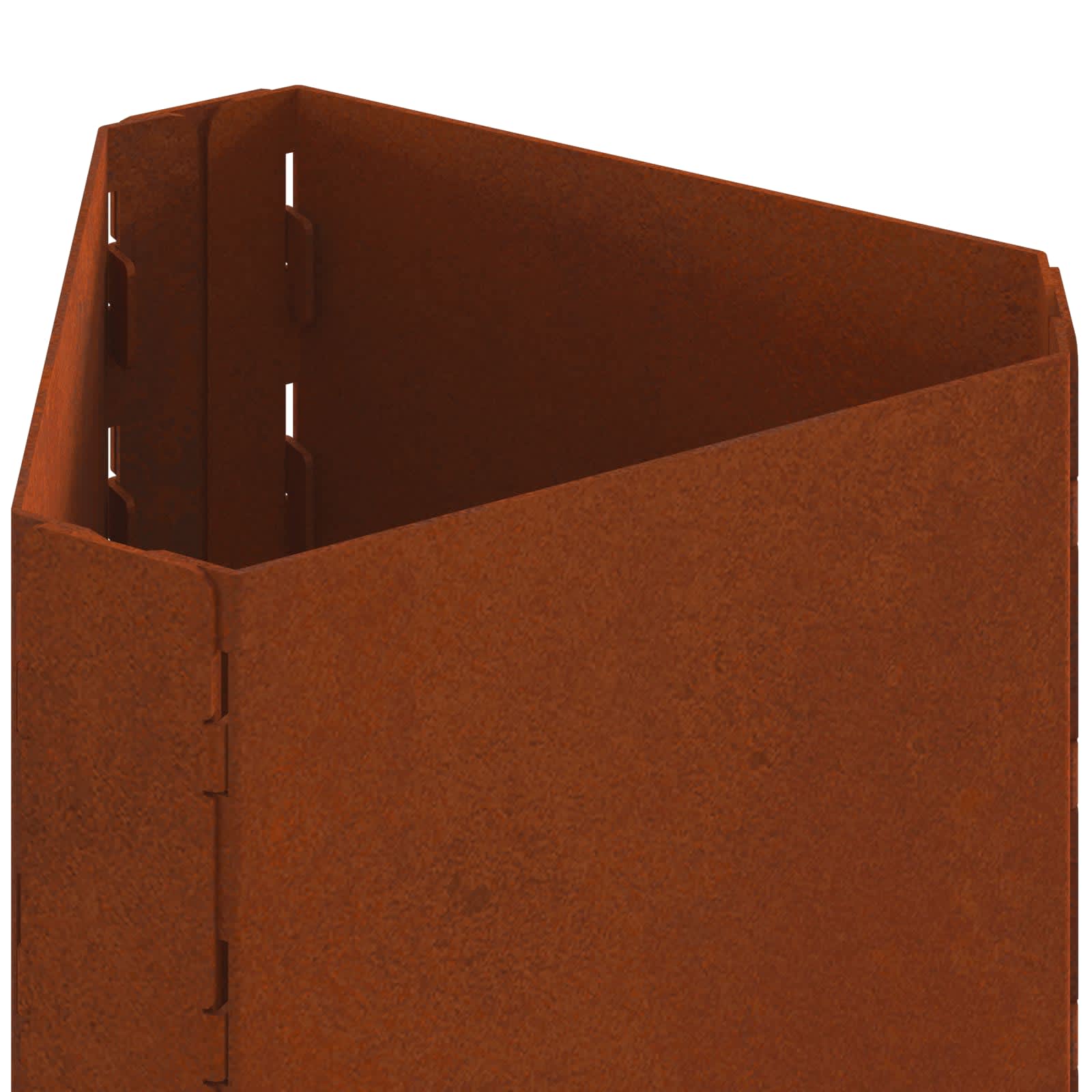 Feuerstelle Braun 50 X 43 X 52 Cm Wetterfeststahl