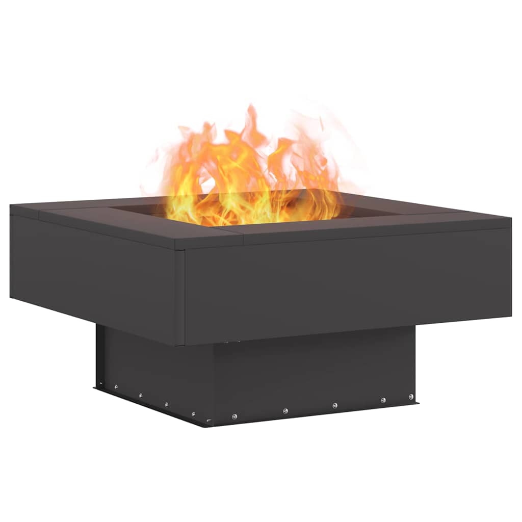 Feuerstelle Schwarz Stahl