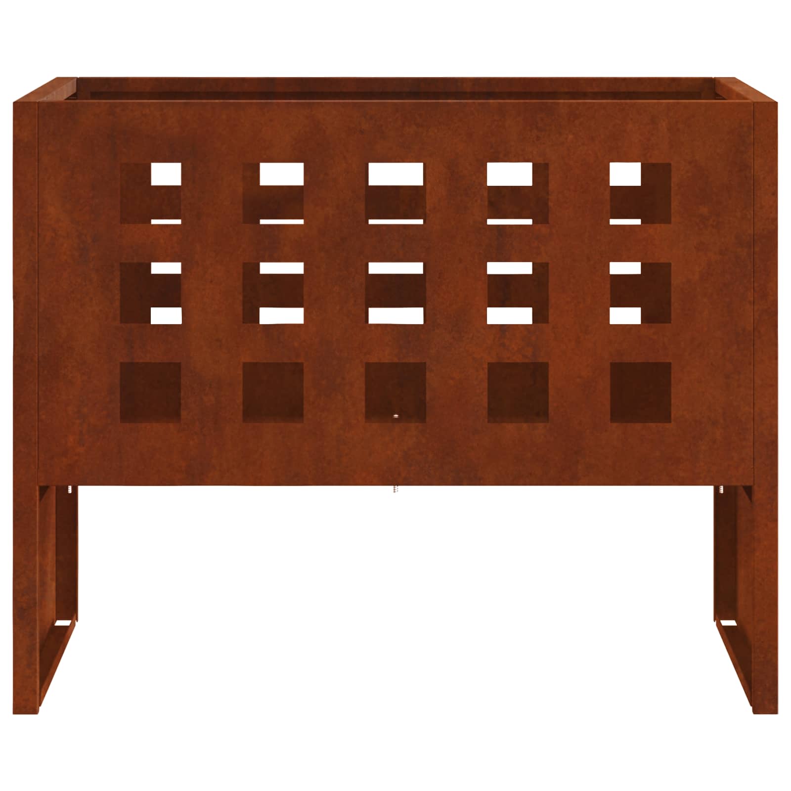 Feuerstelle Braun 50 X 30 X 40 Cm Stahl