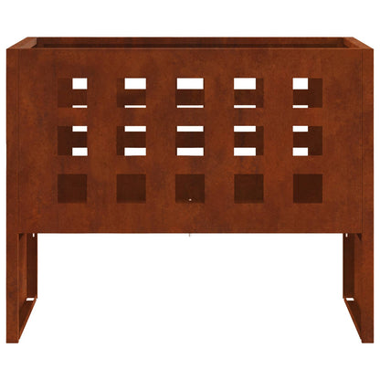 Feuerstelle Braun 50 X 30 X 40 Cm Stahl