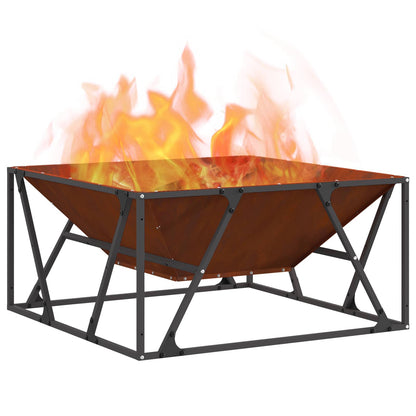 Feuerstelle Braun Wetterfeststahl