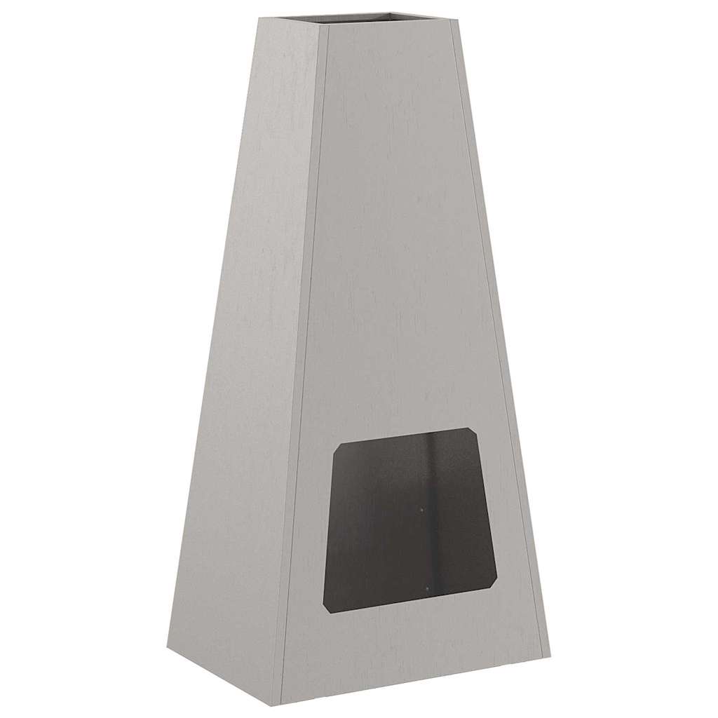 Feuerstelle Braun 50 X 35 X 100 Cm Wetterfeststahl