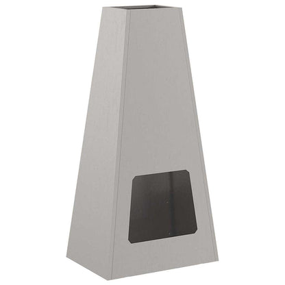 Feuerstelle Braun 50 X 35 X 100 Cm Wetterfeststahl