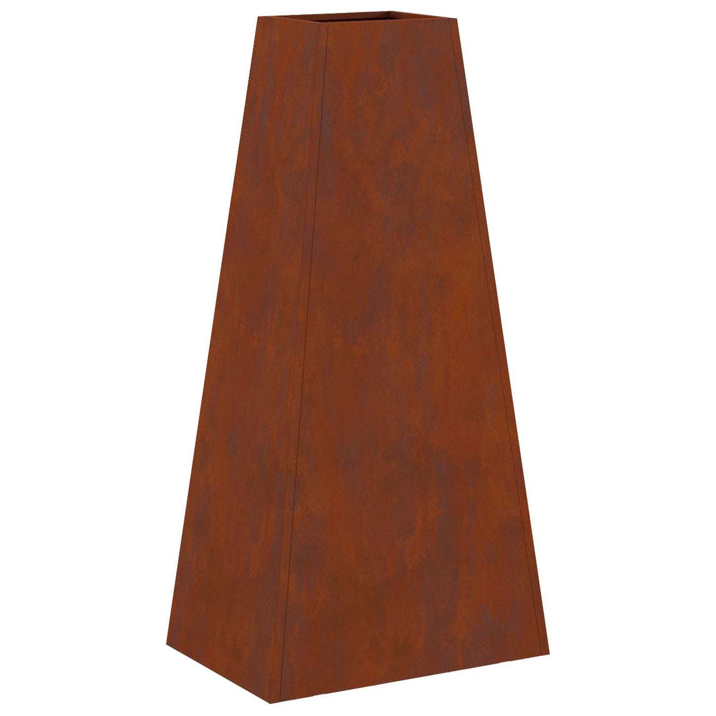 Feuerstelle Braun 50 X 35 X 100 Cm Wetterfeststahl
