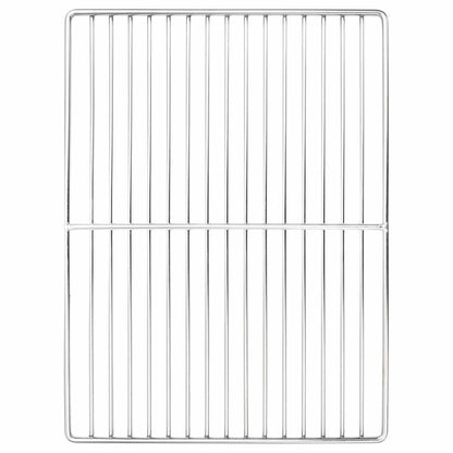 Grillrost Silber 60 X 40 Cm Edelstahl