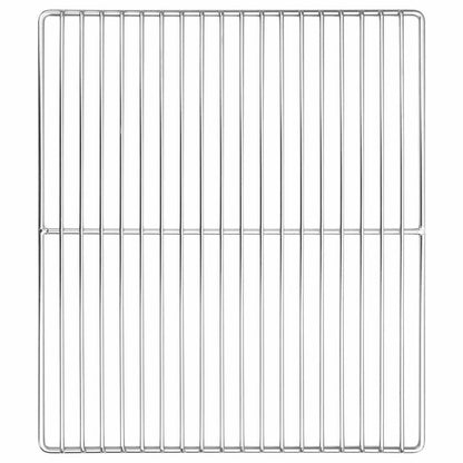 Grillrost Silber 60 X 40 Cm Edelstahl