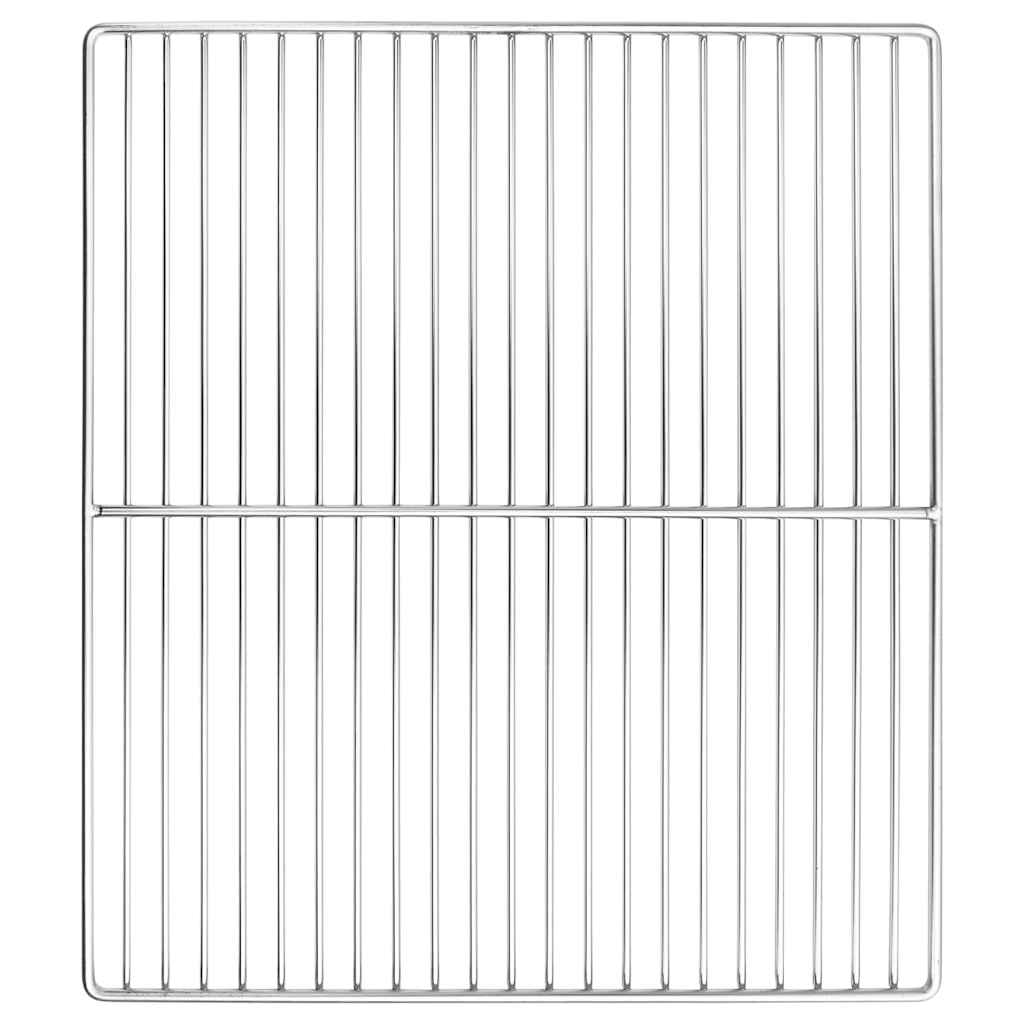 Grillrost Silber 60 X 40 Cm Edelstahl