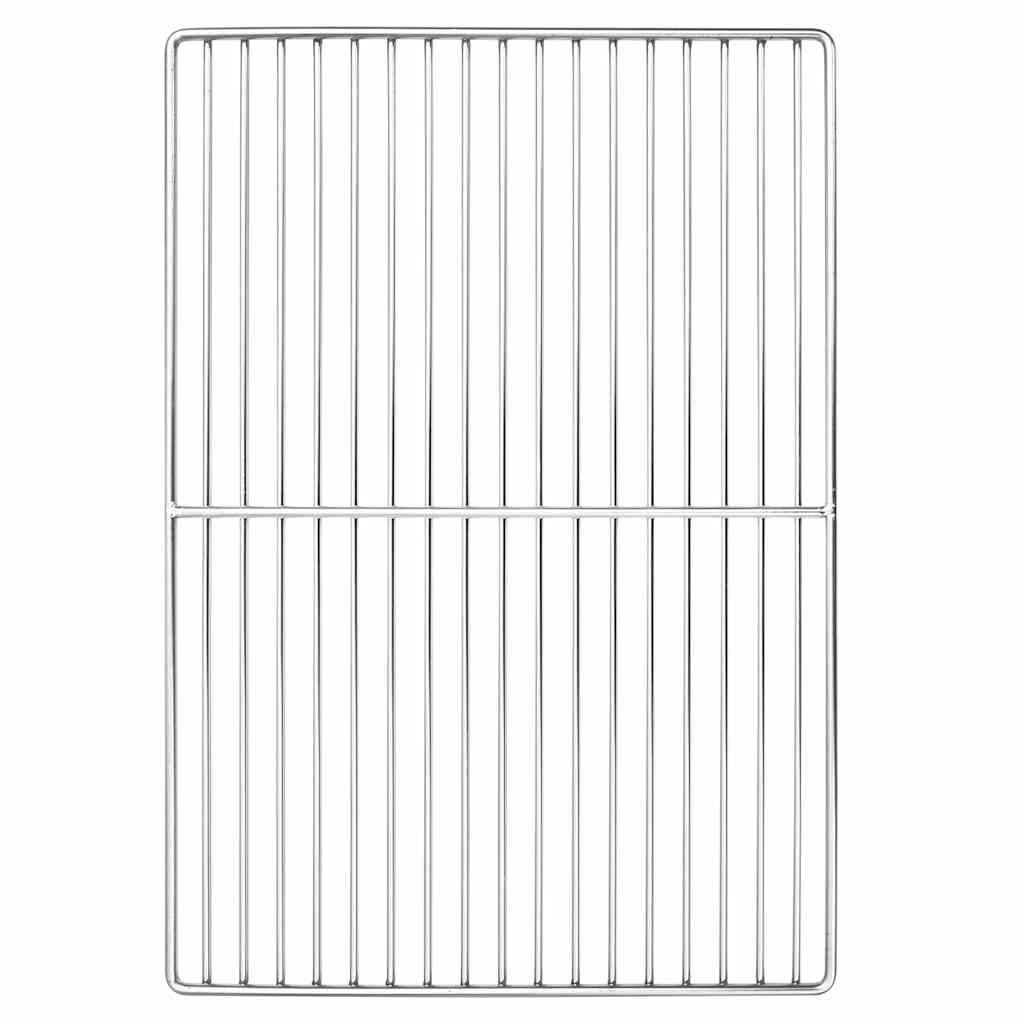 Grillrost Silber 60 X 40 Cm Edelstahl