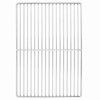 Grillrost Silber 60 X 40 Cm Edelstahl