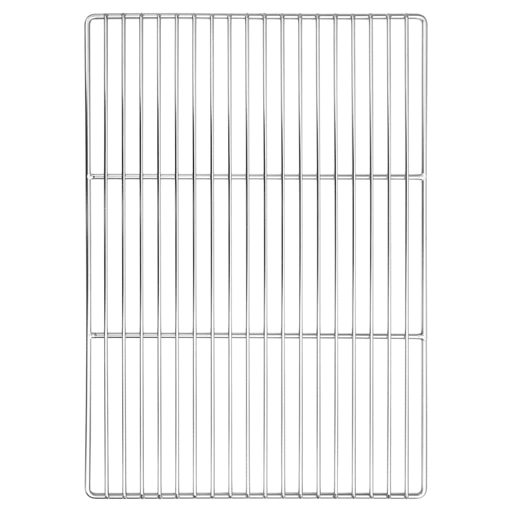 Grillrost Silber 60 X 40 Cm Edelstahl