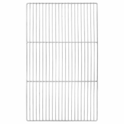 Grillrost Silber 60 X 40 Cm Edelstahl