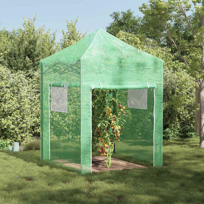 Gewächshaus Mit Pop-Up-Rahmen Grün Eisen