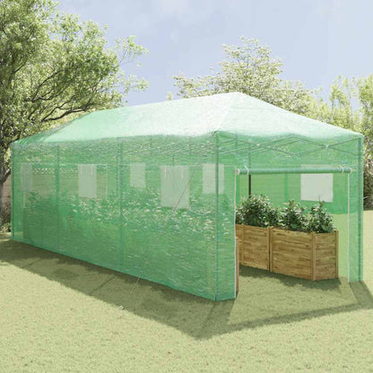 Gewächshaus Mit Pop-Up-Rahmen Grün Eisen