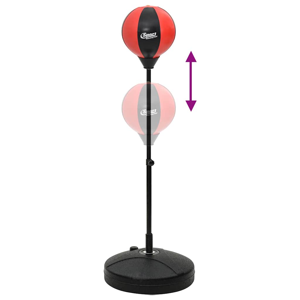 Punchingball Mit Ständer, Handschuhen & Pumpe 81-122 Cm