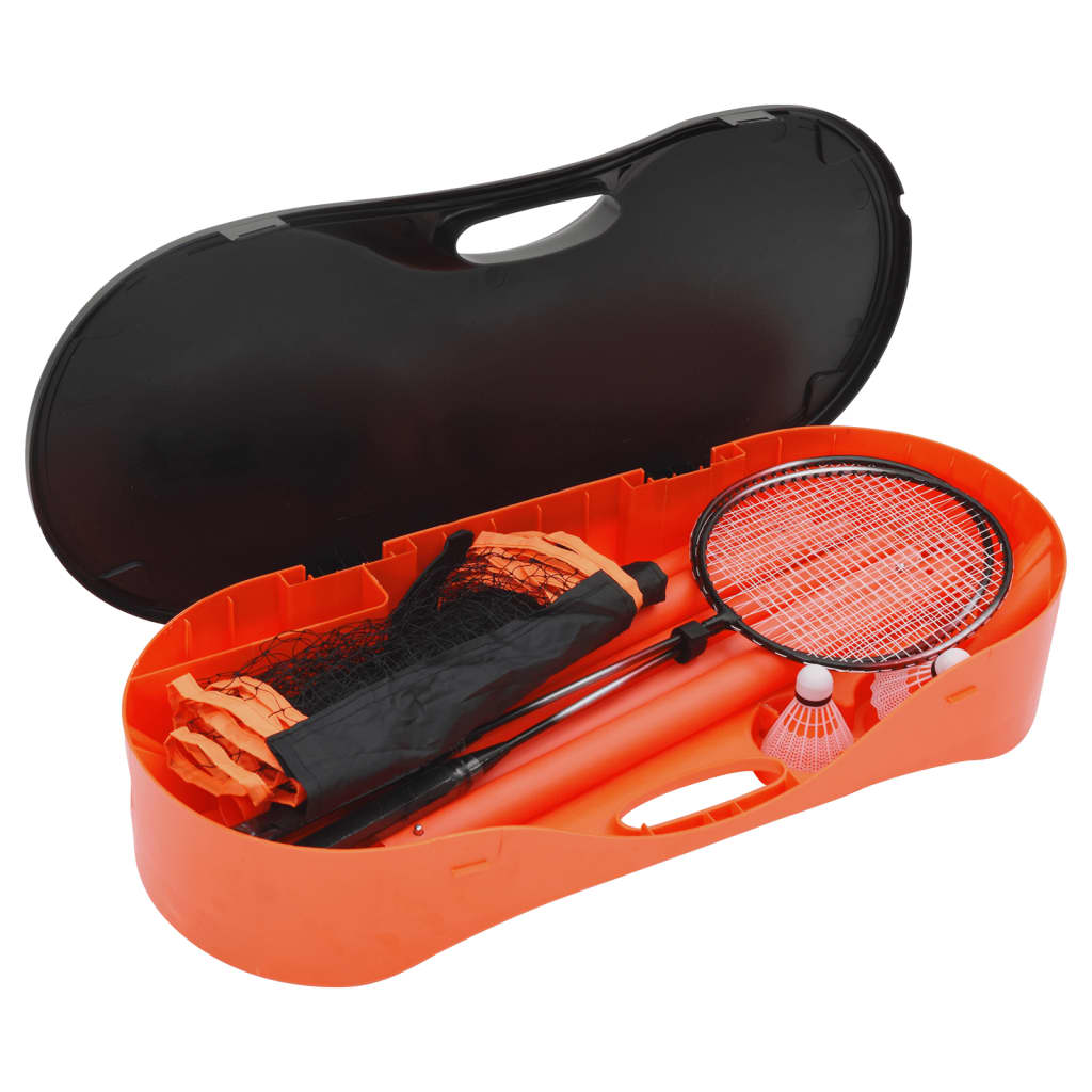 Badminton-Set Mit 2 Schlägern, Netz & Tasche 292X30X152 Cm