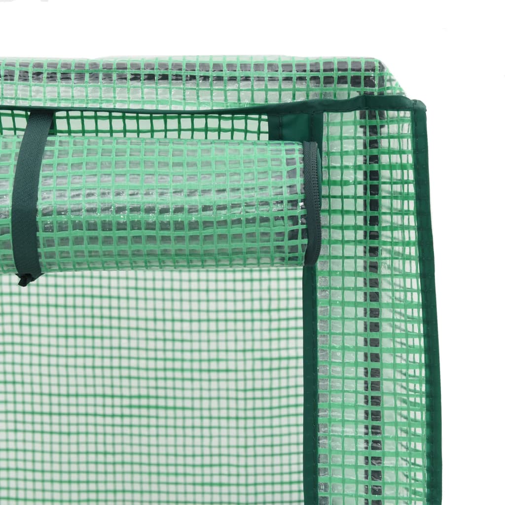 Hochbeet Mit Gewächshaus-Aufsatz Rattan-Optik 120X40X140 Cm