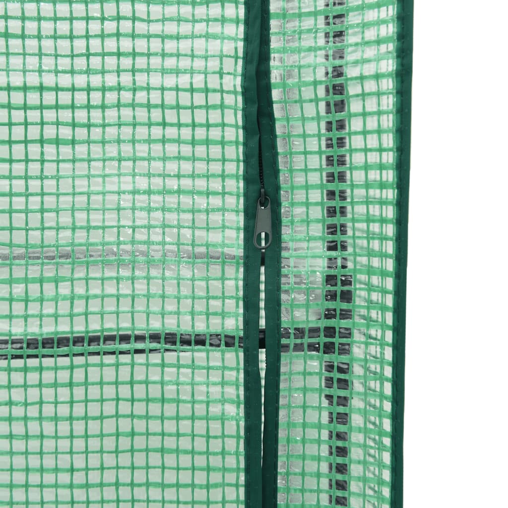 Hochbeet Mit Gewächshaus-Aufsatz Rattan-Optik 120X40X140 Cm