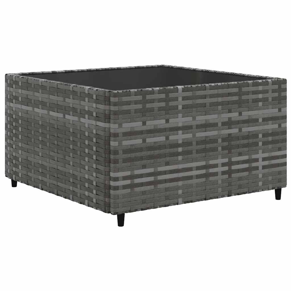 6-Tlg. Garten-Lounge-Set Mit Kissen Poly Rattan