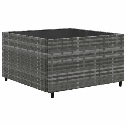 6-Tlg. Garten-Lounge-Set Mit Kissen Poly Rattan