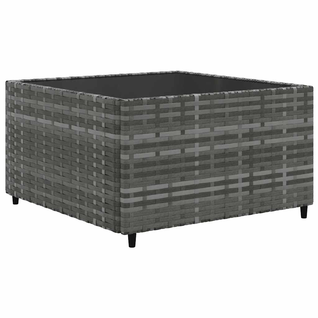 6-Tlg. Garten-Lounge-Set Mit Kissen Poly Rattan