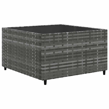 6-Tlg. Garten-Lounge-Set Mit Kissen Poly Rattan