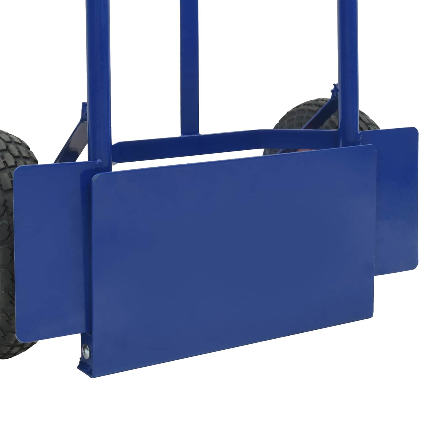 Erweiterbarer Handwagen Und Rot 57 X 46 X 113 Cm Stahl