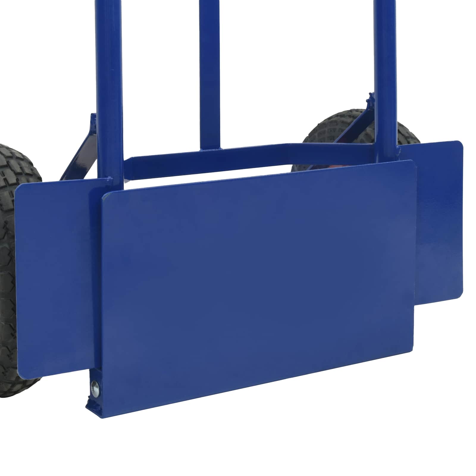Erweiterbarer Handwagen Und Rot 57 X 46 X 113 Cm Stahl