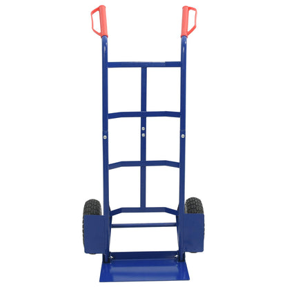 Erweiterbarer Handwagen Und Rot 57 X 46 X 113 Cm Stahl