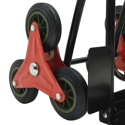 Handwagen Und Rot 64,5 X 49,5 X 114 Cm Stahl