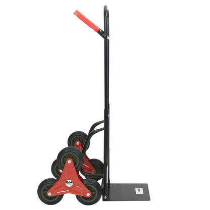 Handwagen Und Rot 64,5 X 49,5 X 114 Cm Stahl