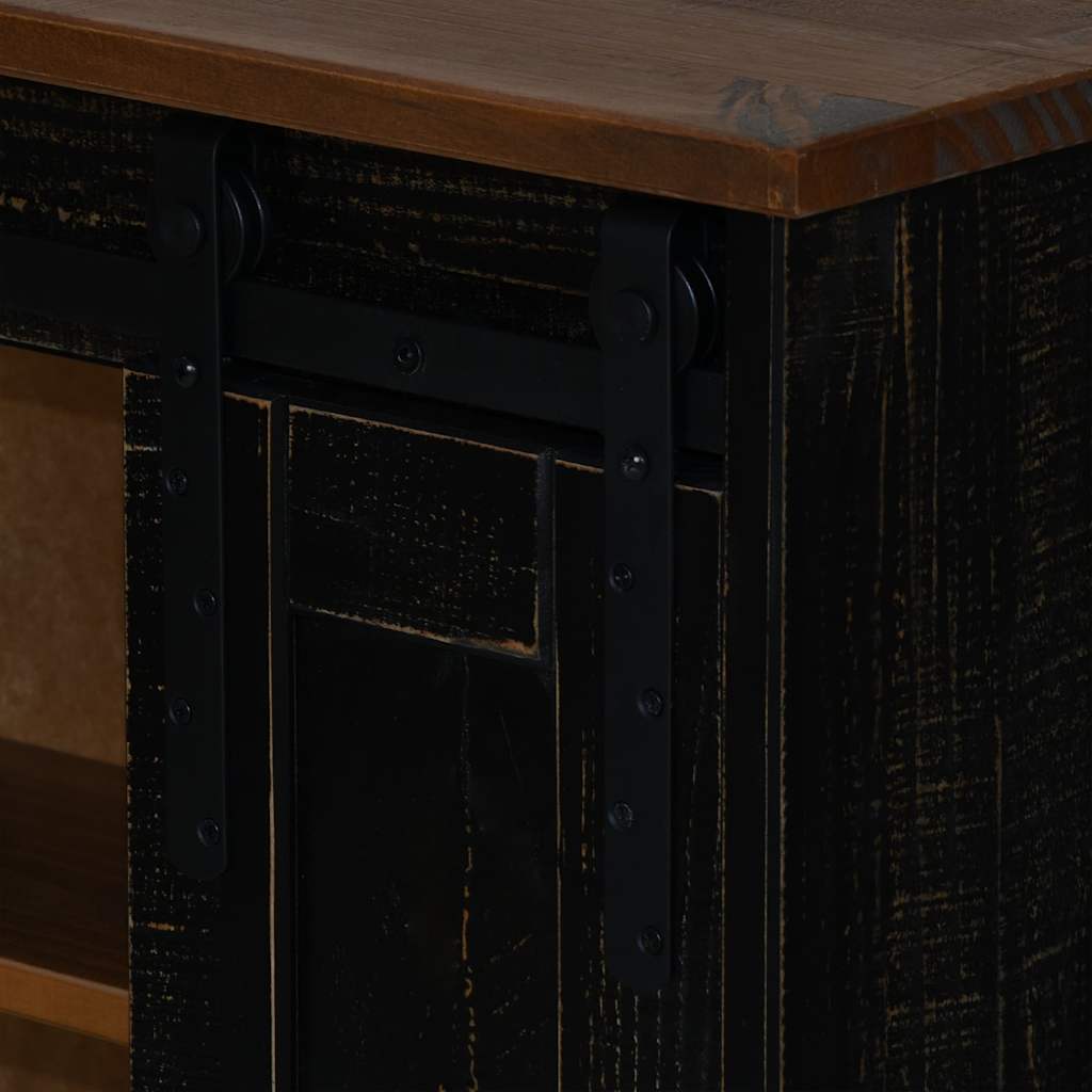 Hängeschrank Halden Mit Schiebetür 49X22,5X70 Cm Kiefer