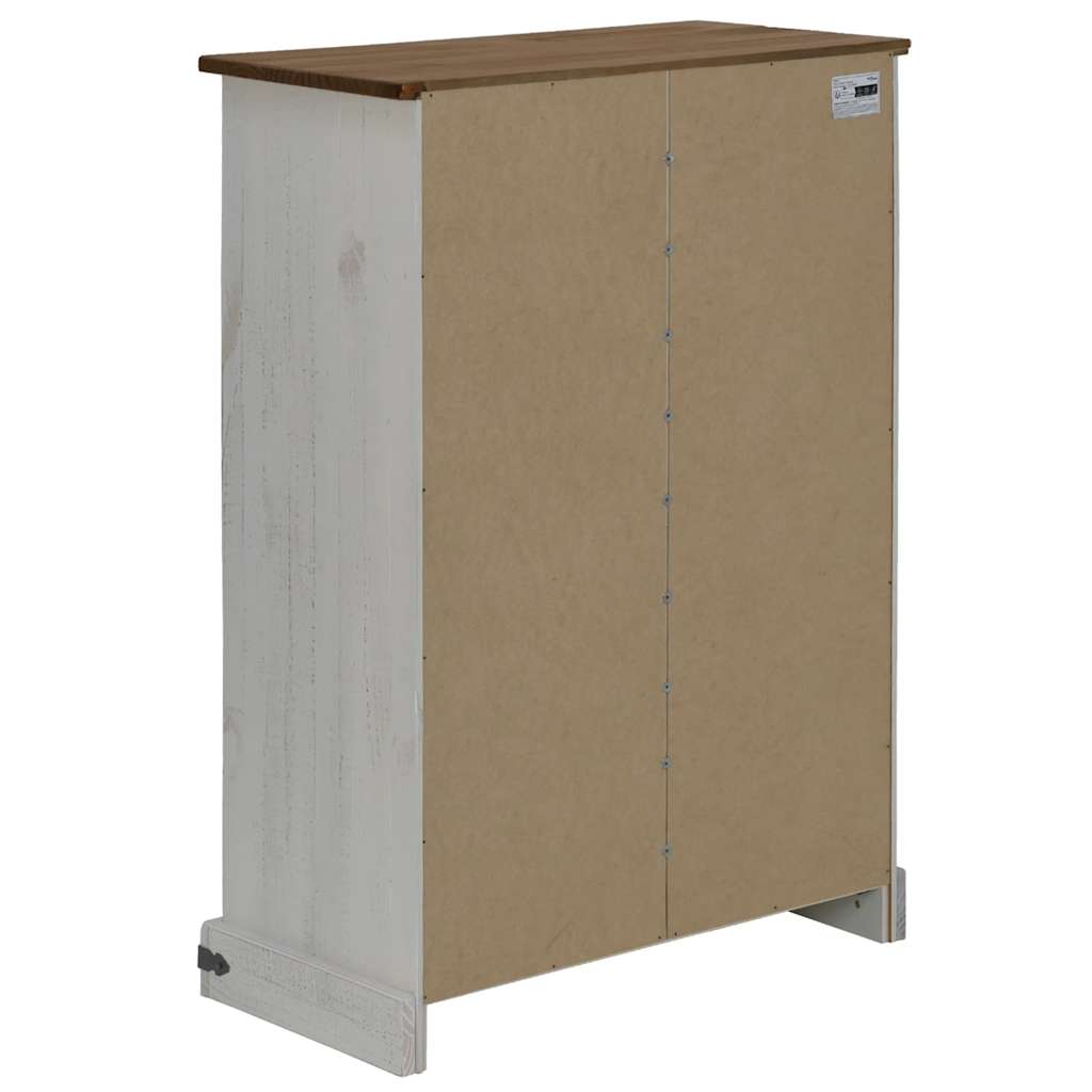 Weinschrank Halden Mit Weinregalen Und Schiebetür Kiefer
