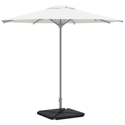 Sonnenschirm-Gewichtsplatten 4 Stk. Granit Dreieckig 14 Kg