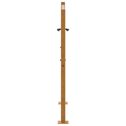 Gartentor 100X100 Cm Cortenstahl Helles Design