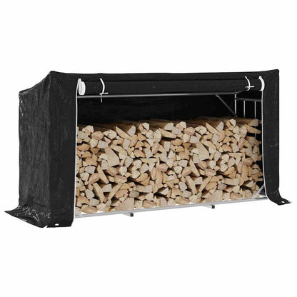Brennholzregal Mit Regenschutz 200,5X80,5X110,5 Cm