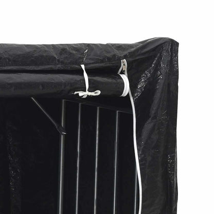 Brennholzregal Mit Regenschutz 200,5X80,5X110,5 Cm