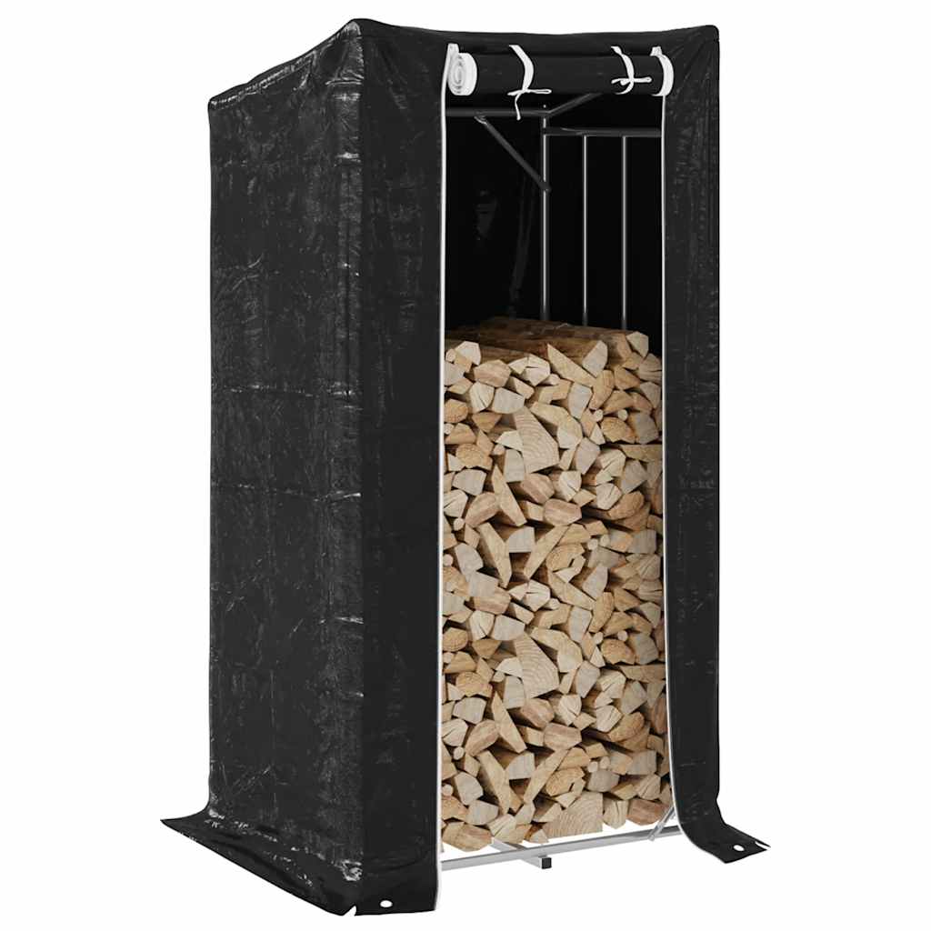 Brennholzregal Mit Regenschutz 200,5X80,5X110,5 Cm