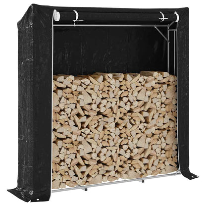 Brennholzregal Mit Regenschutz 200,5X80,5X110,5 Cm